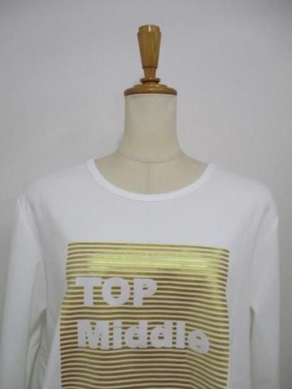 ȡ硼 CYAN TOKYO Хå㥶L/S T 507408-ۥ磻ȡߥ 