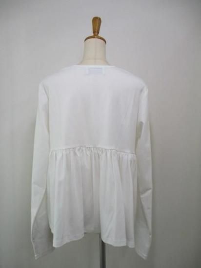 ȡ硼 CYAN TOKYO Хå㥶L/S T 507408-ۥ磻ȡߥС