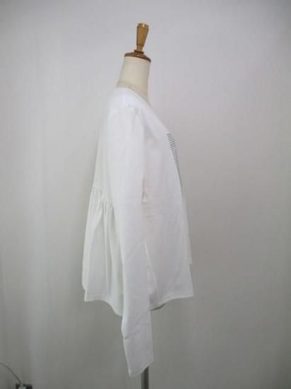 ȡ硼 CYAN TOKYO Хå㥶L/S T 507408-ۥ磻ȡߥС