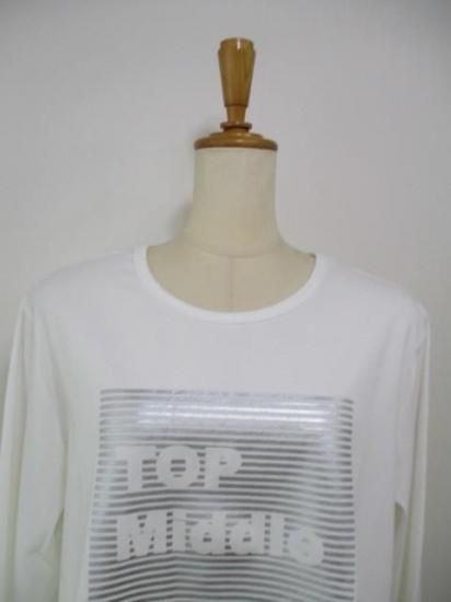 ȡ硼 CYAN TOKYO Хå㥶L/S T 507408-ۥ磻ȡߥС