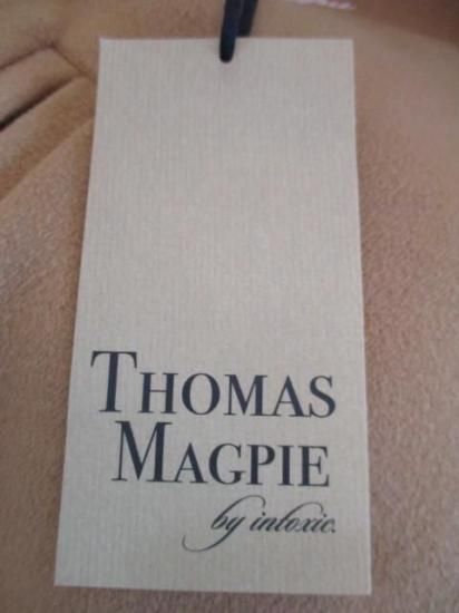 送料無料 トーマスマグパイ THOMAS MAGPIE ライトメルトン スタジャン レディース 2254504 25秋冬 アウター ブルゾン ワッペン バックロゴ 防寒 MUSTARD