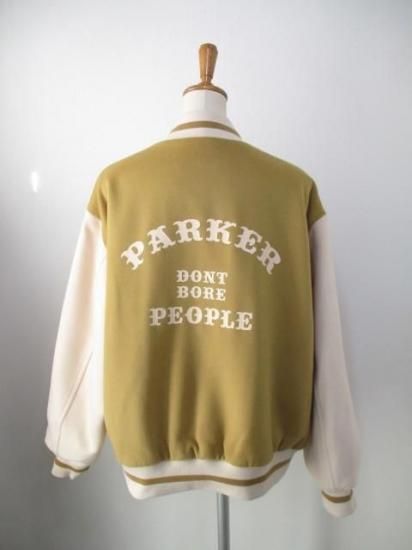 送料無料 トーマスマグパイ THOMAS MAGPIE ライトメルトン スタジャン レディース 2254504 25秋冬 アウター ブルゾン ワッペン バックロゴ 防寒 MUSTARD