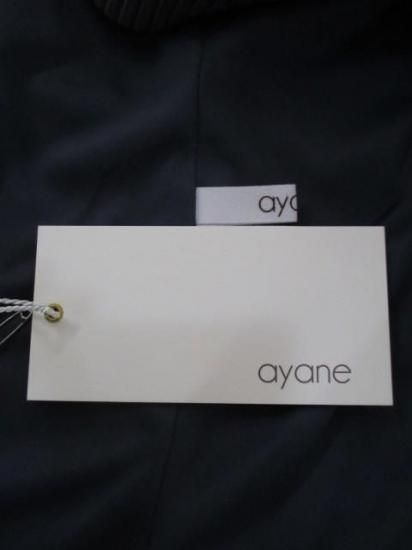 送料無料 AYANE アヤン ニットコーデュロイベスト 875812 レディース 25秋冬 ショート丈 ベスト チャコール カジュアル おしゃれ セットアップ対応 ニットベスト