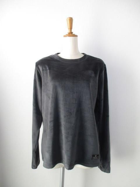 アヤン ayane ストレッチベロアあったかインナー 875825 チャコール