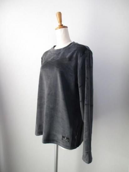 アヤン ayane ストレッチベロアあったかインナー 875825 チャコール