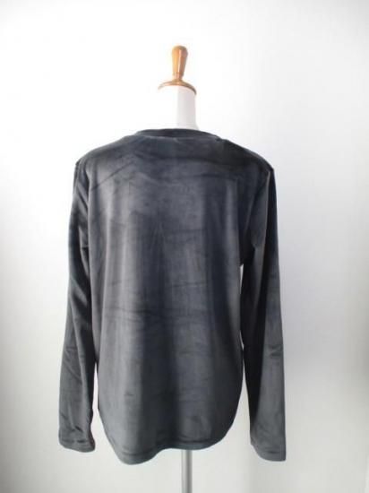 アヤン ayane ストレッチベロアあったかインナー 875825 チャコール