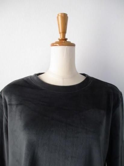 アヤン ayane ストレッチベロアあったかインナー 875825 チャコール