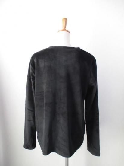 アヤン ayane ストレッチベロアあったかインナー 875825 ブラック