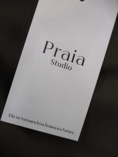 送料無料 プライア Praia フェイクレザー×スエード切替ジップベスト LEO-25106 レディース 25秋冬 新作 ベスト ジレ FREE MOCHA