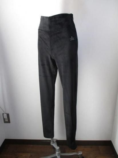 アヤン ayane ストレッチベロアレギンス 875826 ブラック 36s