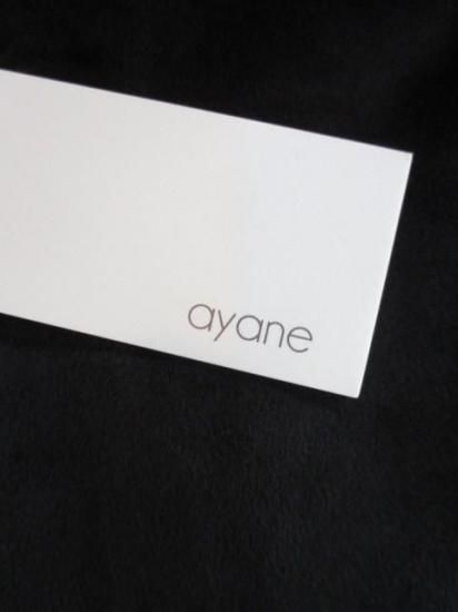 アヤン ayane ストレッチベロアレギンス 875826 ブラック 36s