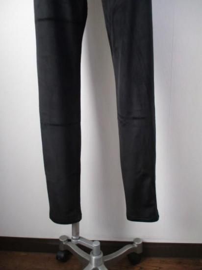 アヤン ayane ストレッチベロアレギンス 875826 ブラック 36s