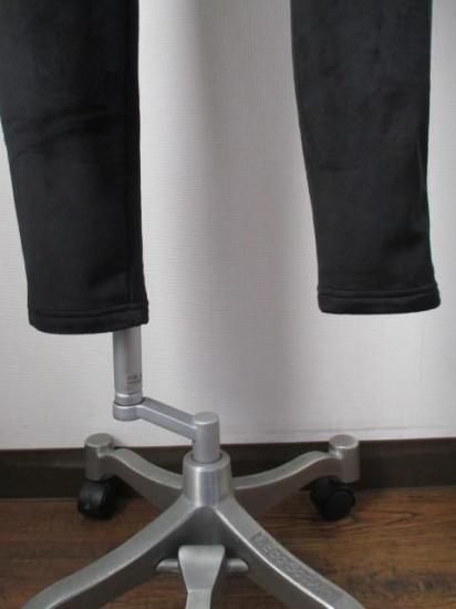 アヤン ayane ストレッチベロアレギンス 875826 ブラック 36s