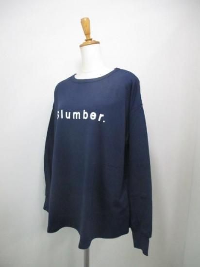 送料無料 アンナケリー Anna Kerry slumber ウォームロングTEE 85254938 ウォームロングTEE 裏起毛 ストレッチ 肌触り 着心地 ファッション カジュアル NAVY