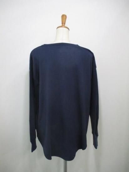 送料無料 アンナケリー Anna Kerry slumber ウォームロングTEE 85254938 ウォームロングTEE 裏起毛 ストレッチ 肌触り 着心地 ファッション カジュアル NAVY