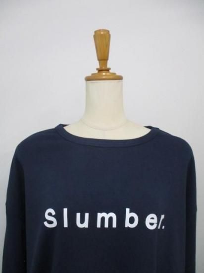 送料無料 アンナケリー Anna Kerry slumber ウォームロングTEE 85254938 ウォームロングTEE 裏起毛 ストレッチ 肌触り 着心地 ファッション カジュアル NAVY