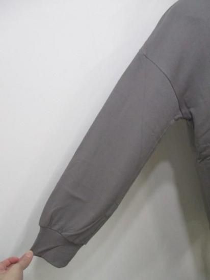 送料無料 アンナケリー Anna Kerry slumber ウォームロングTEE 85254938 ウォームロングTEE 裏起毛 ストレッチ 肌触り 着心地 ファッション カジュアル GRAY