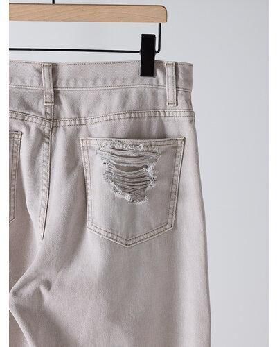 ̵ YENN  LOOSE FIT FLARE PT Y254-3113 ե쥢 ǥ˥ ѥ 롼եå 륷 󥿡ץ쥹 ᡼ǥ LTBEIGE 36