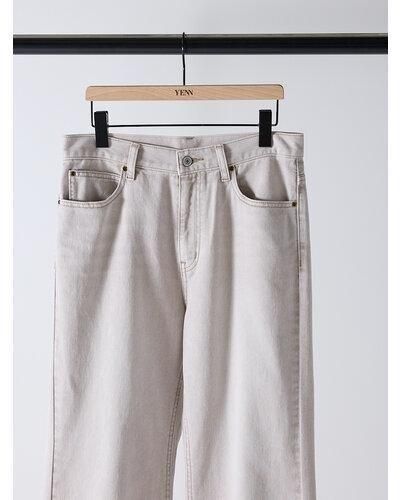 ̵ YENN  LOOSE FIT FLARE PT Y254-3113 ե쥢 ǥ˥ ѥ 롼եå 륷 󥿡ץ쥹 ᡼ǥ LTBEIGE 38