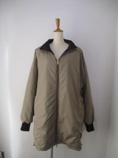 送料無料 シロ デ ラボンテ siro de labonte quilting reversible coat R553308 リバーシブル コート キルティング BLACK×BEIGE