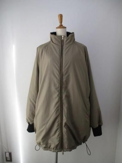 送料無料 シロ デ ラボンテ siro de labonte quilting reversible coat R553308 リバーシブル コート キルティング BLACK×BEIGE