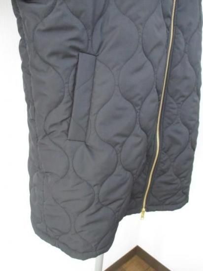 送料無料 シロ デ ラボンテ siro de labonte quilting reversible coat R553308 リバーシブル コート キルティング BLACK×BEIGE