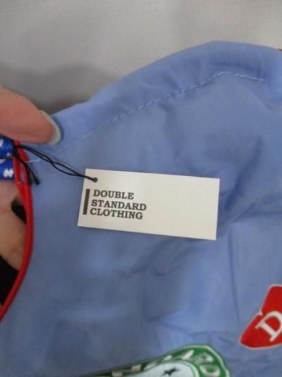 ダブスタ DOUBLE STANDARD CLOTHING BALL&CHAINコラボエコバッグ coffee bear M 0400-002-261 ダブスタ エコバッグ コラボ SAX