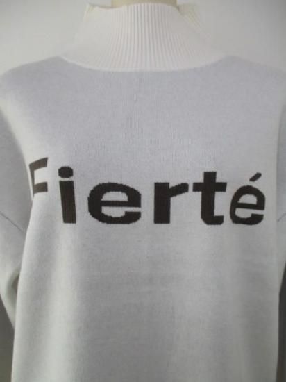 トルネラ TOLNERA Fierteロゴハイネックニット T56060PL オフ