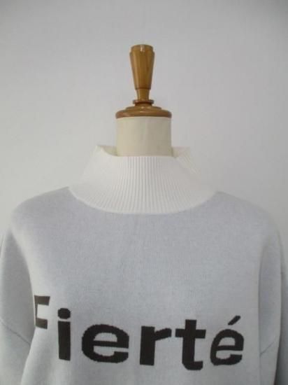 トルネラ TOLNERA Fierteロゴハイネックニット T56060PL オフ