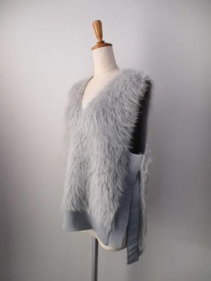 ̵ ߡ Eimee Law ɻɽơ 㥮٥ 84415L-2 㥮˥å ٥ ɽ ˥å Vͥå ֥˥å å եå  GRAY