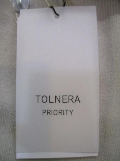 トルネラ TOLNERA FACULTEロゴニットカーディガン T56069PL- グレージュ