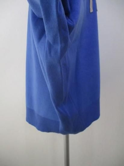 送料無料 ディニテコリエ Dignite collier フェルトロゴニットPO TK-80256324 フェルト ロゴ ニット カジュアル 大人っぽい ゆったり 着やすい BLUE