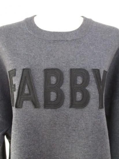 送料無料 ディニテコリエ Dignite collier フェルトロゴニットPO TK-80256324 フェルト ロゴ ニット カジュアル 大人っぽい ゆったり 着やすい CHARCOAL