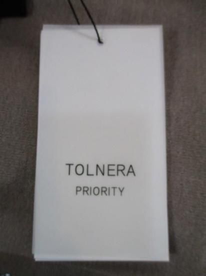 送料無料 トルネラ TOLNERA レイヤード風バイカラーニット T57023BF ニット バイカラー レイヤード 着心地 ボリューム デザイン 女性らしさ GREIGE×BLACK