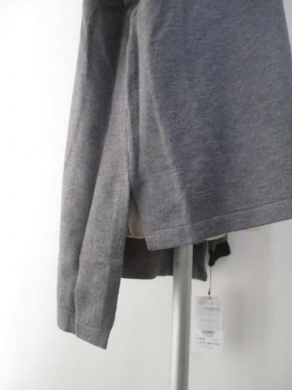 送料無料 トルネラ TOLNERA レイヤード風バイカラーニット T57023BF ニット バイカラー レイヤード 着心地 ボリューム デザイン 女性らしさ GRAY×BLACK