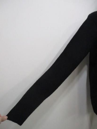 シロ デ ラボンテ siro de labonte warm cotton fingerhole highneck R553106- ブラック