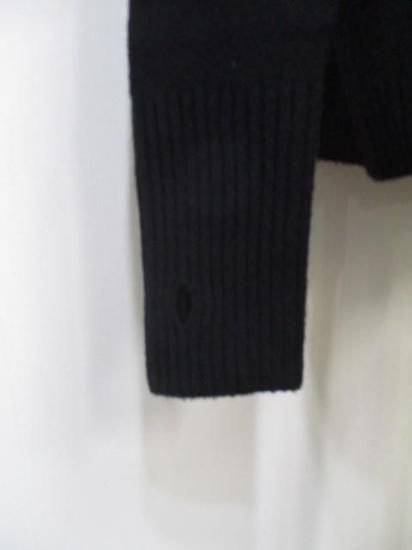 シロ デ ラボンテ siro de labonte warm cotton fingerhole highneck R553106- ブラック