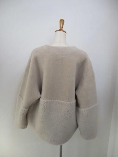 マイカ&ディール MICA&DEAL reversible no collar coat 0125307267 ベージュ