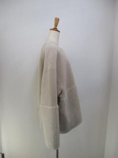 マイカ&ディール MICA&DEAL reversible no collar coat 0125307267 ベージュ
