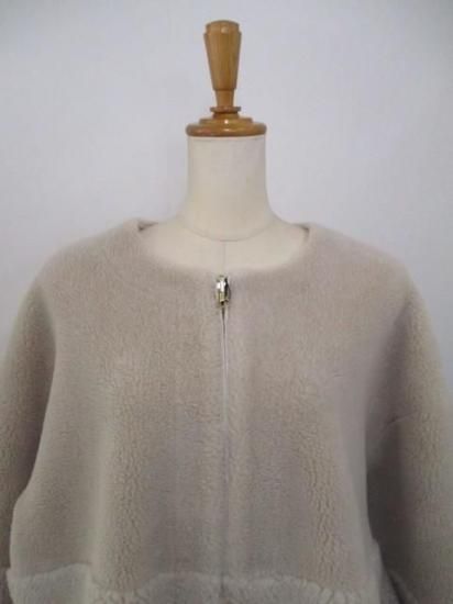 マイカ&ディール MICA&DEAL reversible no collar coat 0125307267 ベージュ