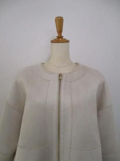 マイカ&ディール MICA&DEAL reversible no collar coat 0125307267 ベージュ