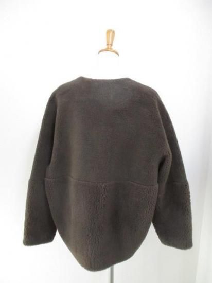 マイカ&ディール MICA&DEAL reversible no collar coat 0125307267 ブラウン