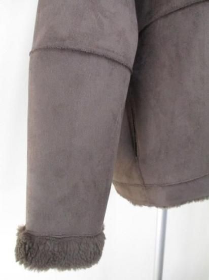 マイカ&ディール MICA&DEAL reversible no collar coat 0125307267 ブラウン