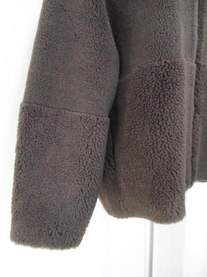 マイカ&ディール MICA&DEAL reversible no collar coat 0125307267 ブラウン