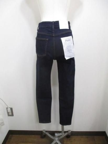 送料無料 プライア Praia 美脚スキニーデニム LERK-25111 スキニーデニム 美脚 ストレッチ カジュアル 大人カジュアル ゴムウエスト ワンウォッシュ INDIGO 24