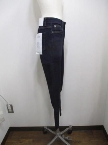 送料無料 プライア Praia 美脚スキニーデニム LERK-25111 スキニーデニム 美脚 ストレッチ カジュアル 大人カジュアル ゴムウエスト ワンウォッシュ INDIGO 24