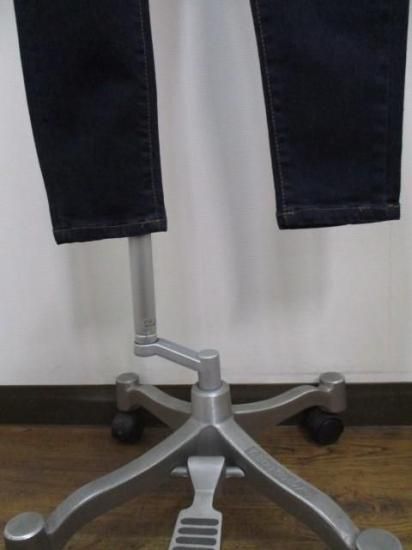 送料無料 プライア Praia 美脚スキニーデニム LERK-25111 スキニーデニム 美脚 ストレッチ カジュアル 大人カジュアル ゴムウエスト ワンウォッシュ INDIGO 24