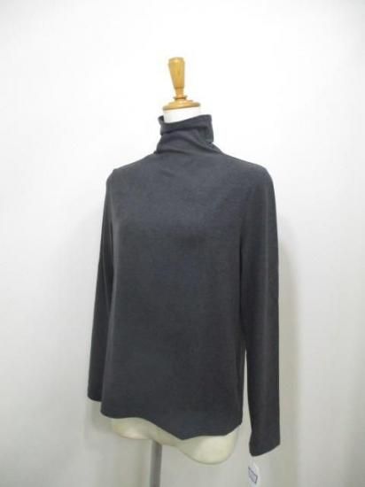 送料無料 セモアージュ C'EST MOIJEU MIPスウェードプルオーバー MD-20256694 プルオーバー ハイネック レイヤード 着回し 保温性 ストレッチ 肌触り CHARCOAL