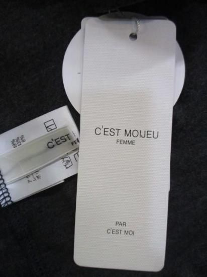 送料無料 セモアージュ C'EST MOIJEU MIPスウェードプルオーバー MD-20256694 プルオーバー ハイネック レイヤード 着回し 保温性 ストレッチ 肌触り CHARCOAL