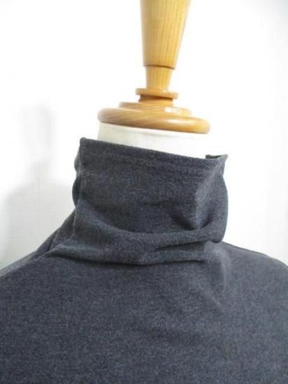 送料無料 セモアージュ C'EST MOIJEU MIPスウェードプルオーバー MD-20256694 プルオーバー ハイネック レイヤード 着回し 保温性 ストレッチ 肌触り CHARCOAL